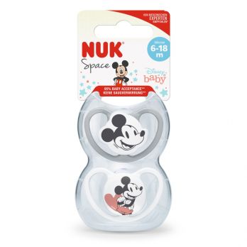Set de 2 Chupetes NUK Disney Space