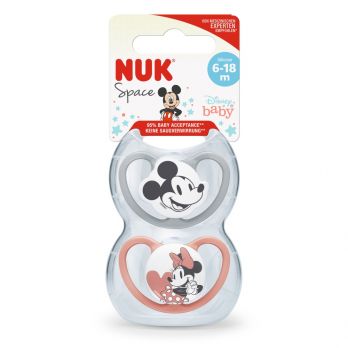 Set de 2 Chupetes NUK Disney Space