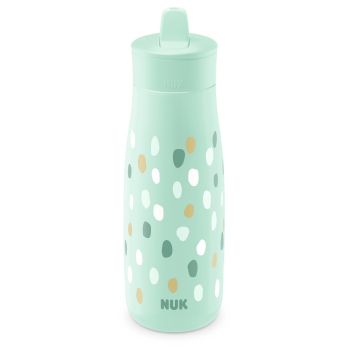 Vaso Mini-Me Flip 450ml Lunares - Verde