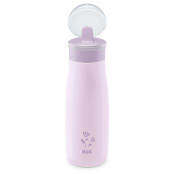 Vaso Mini-Me Flip Acero Inoxidable 500ml Flores