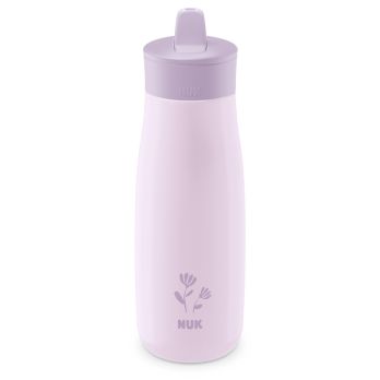 Vaso Mini-Me Flip Acero Inoxidable 500ml Flores