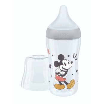 Mamadera Perfect Match 260 ml Cont de Temp MICKEY MOUSE Roja
