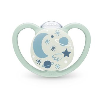 Set de 2 Chup. Space Luminoso 0-6m Oveja/Galaxia