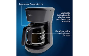 Cafetera Oster 12 Tazas
